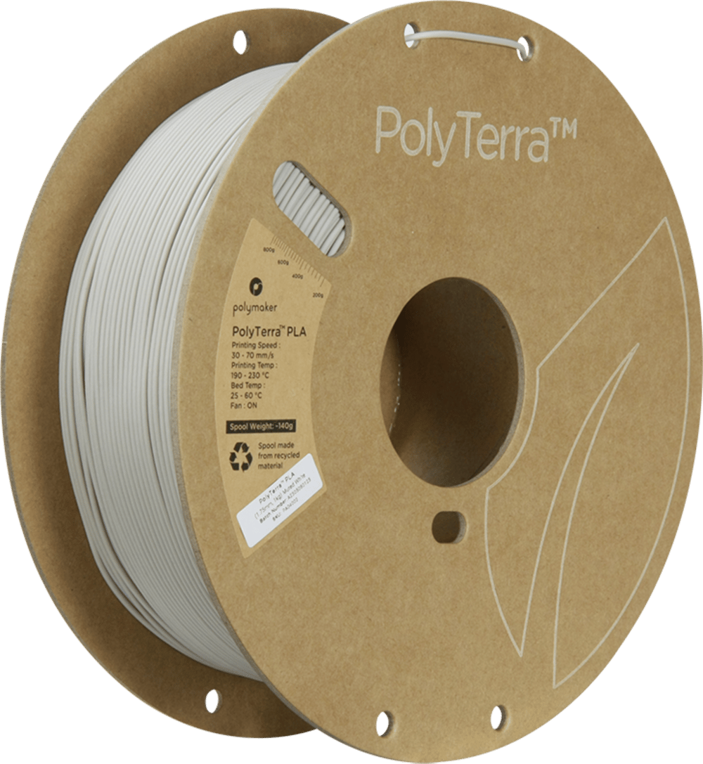 PolyTerra PLA Filament Yumuşak Beyaz
