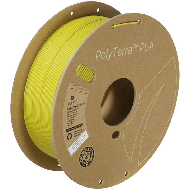 PolyTerra PLA Filament Askeri Açık Yeşil - 1 kg 1.75mm