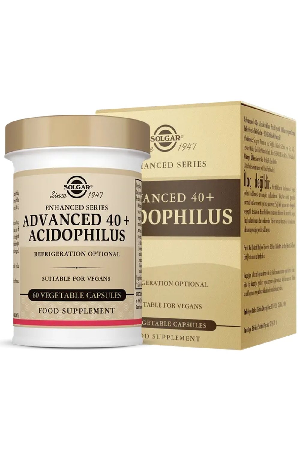 Advanced Acidophillus 40+ 60 Vegetable Capsüles