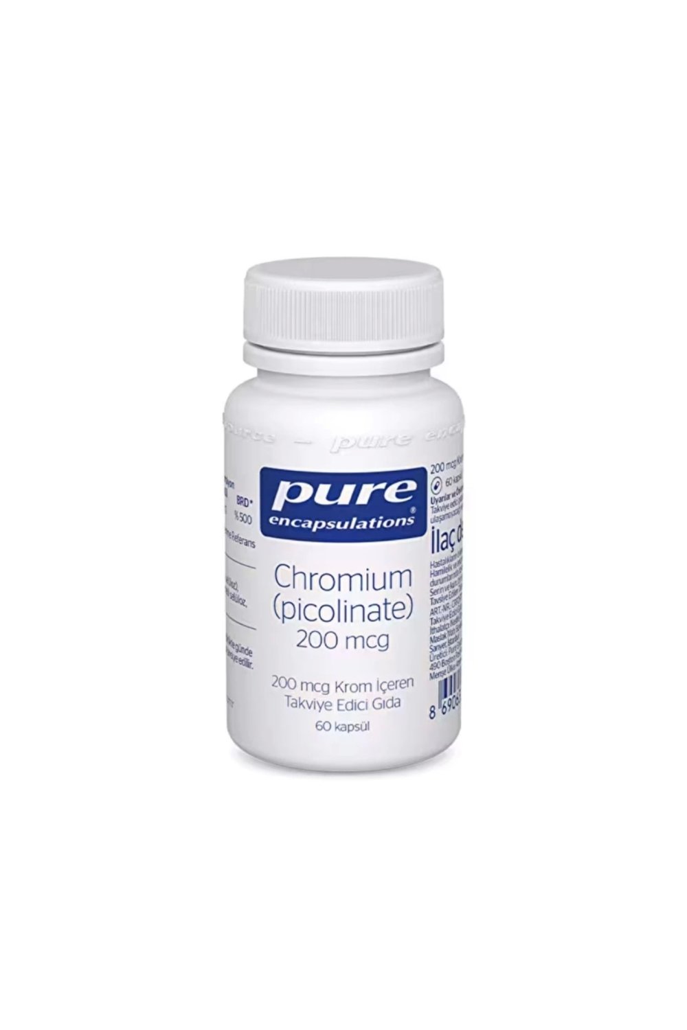 Chromium Picolinate 200 Mcg 60 Kapsül