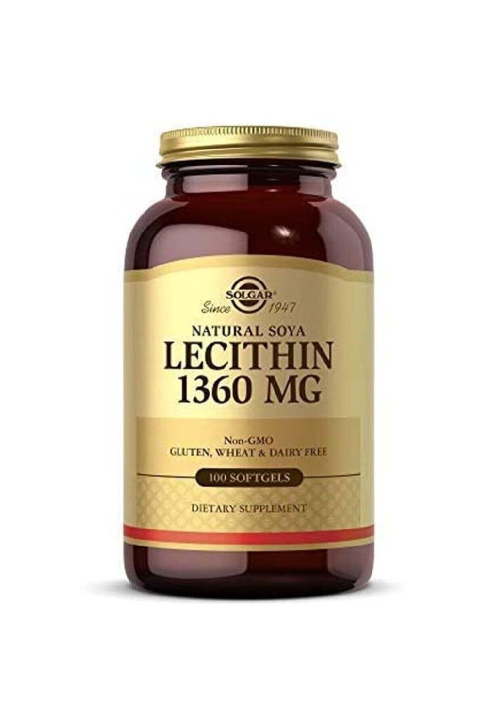 Lecithin 1360 Mg 100 Kapsüll