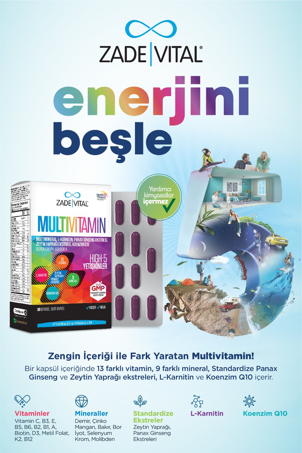 Multivitamin 30 Kapsül