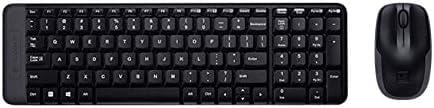 LOGITECH MK220 Q TR KABLOSUZ KLAVYE MOUSE SET SİYAH 920-003163