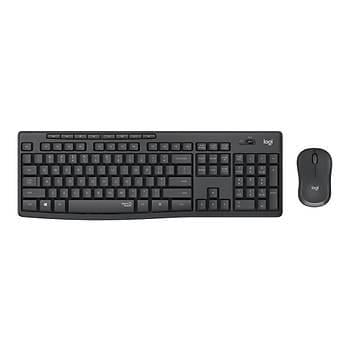LOGITECH MK295 Q TR SESSİZ KABLOSUZ KLAVYE MOUSE SET SİYAH 920-009804