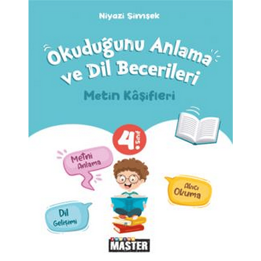 4. Sınıf Junior Master Okuduğunu Anlama Ve Dil Becerileri Metin Kâşifleri