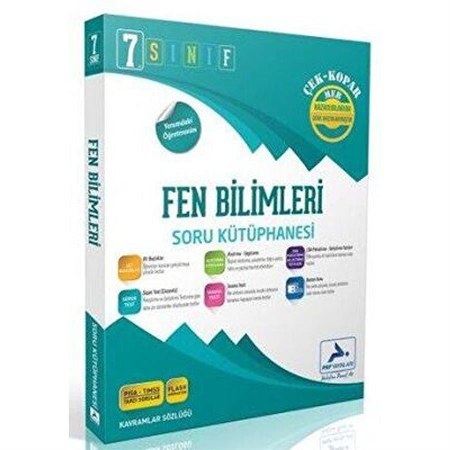 7. Sınıf Fen Bilimleri Soru Kütüphanesi Prf Paraf