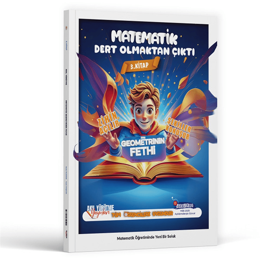 Akıl Yürütme Yayınları 5. 6. 7. 8. Sınıf Matematik Tüm Öğrencilere Uygun İşlem Hızımı Geliştiriyorum 3. Kitap (Geometrinin Fethi)