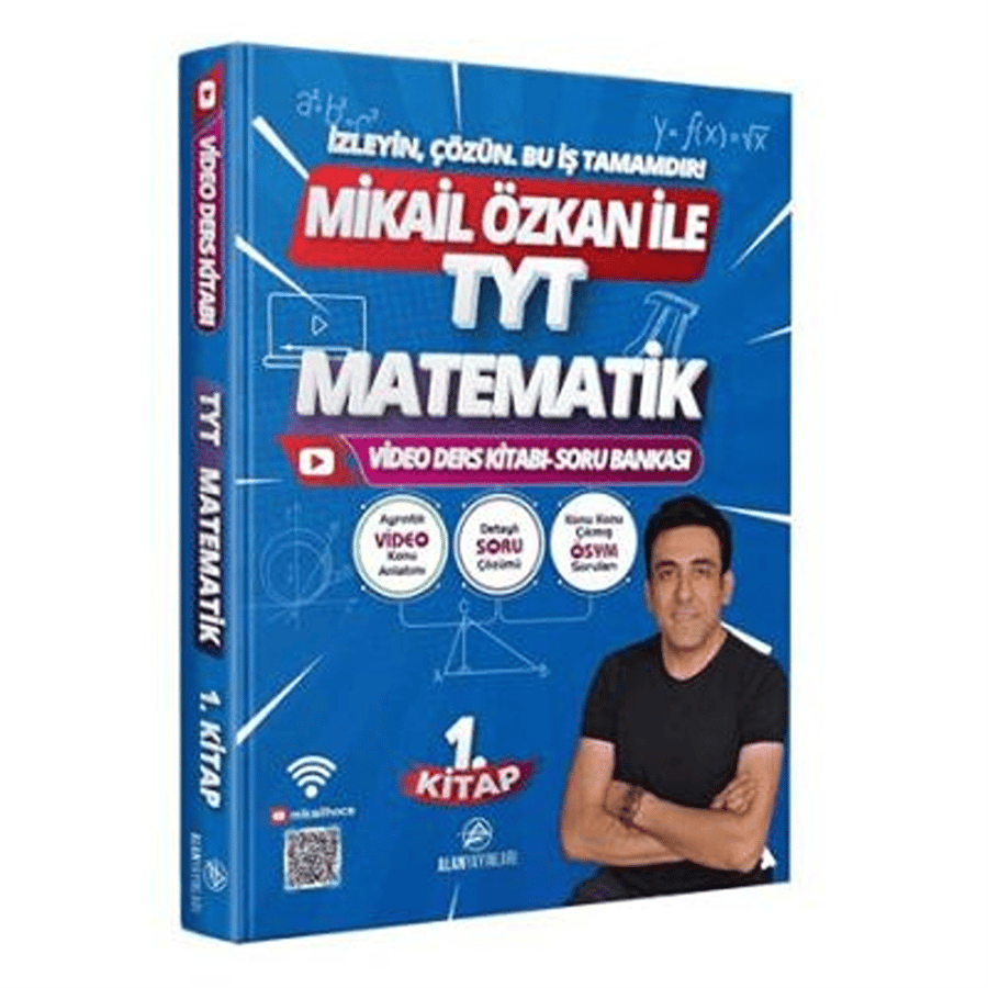 Alan Yayınları TYT Matematik 1. Video Ders Kitabı Soru Bankası
