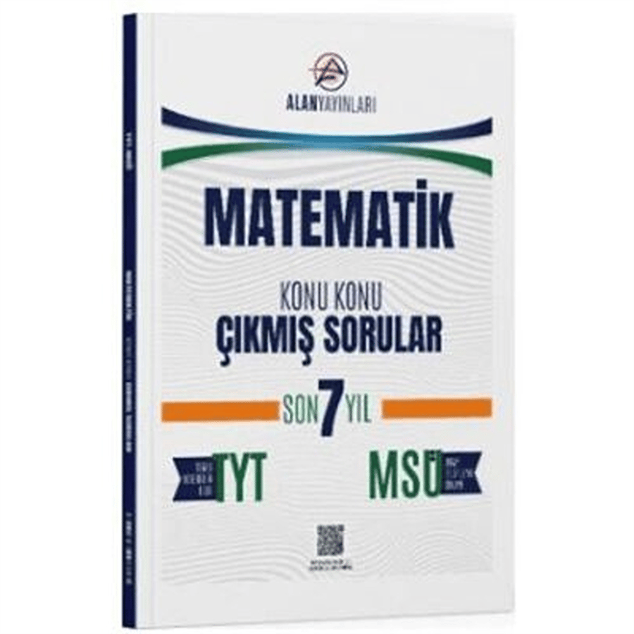 Alan Yayınları TYT MSÜ Matematik Konu Konu Çıkmış Sorular Son 7 Yıl