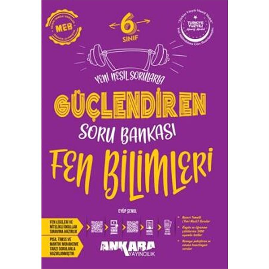 Ankara Yayıncılık . Sınıf Fen Bilimleri Güçlendiren Soru Bankası