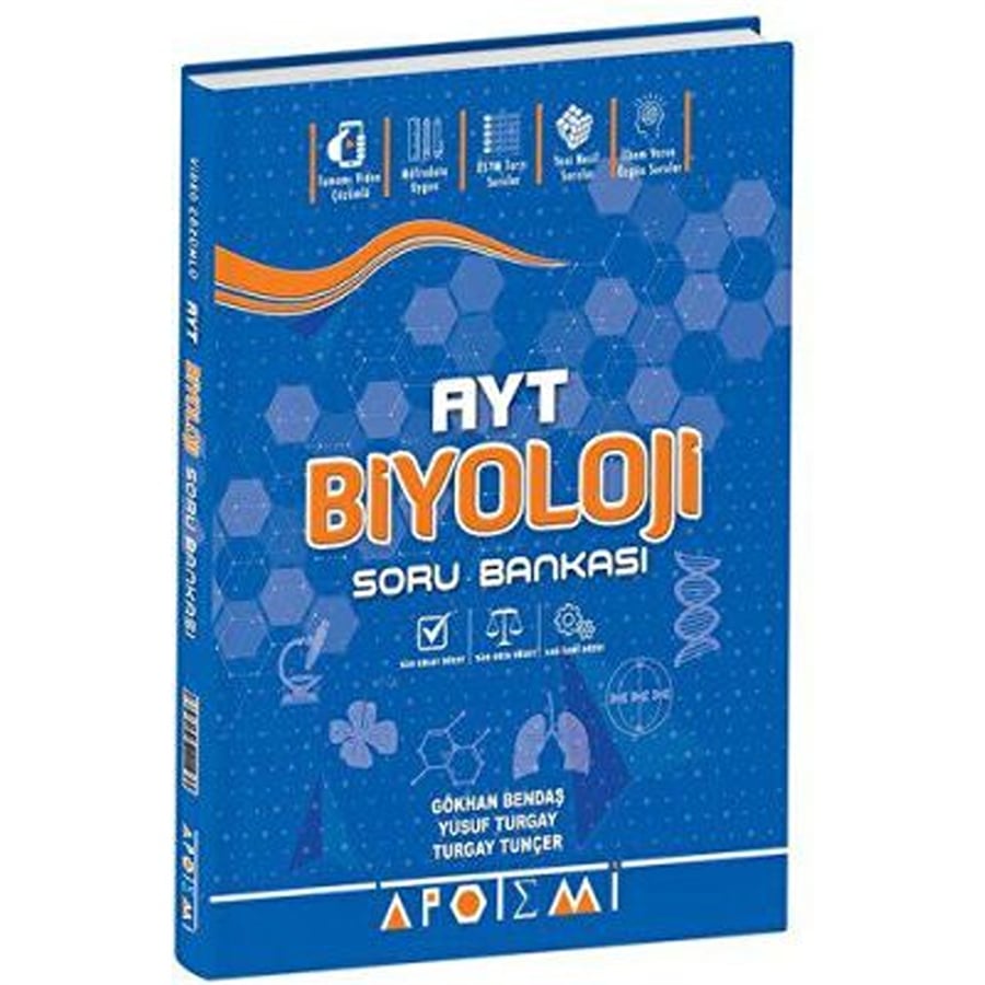 Apotemi Yayınları Apotemi YKS AYT Biyoloji Soru Bankası