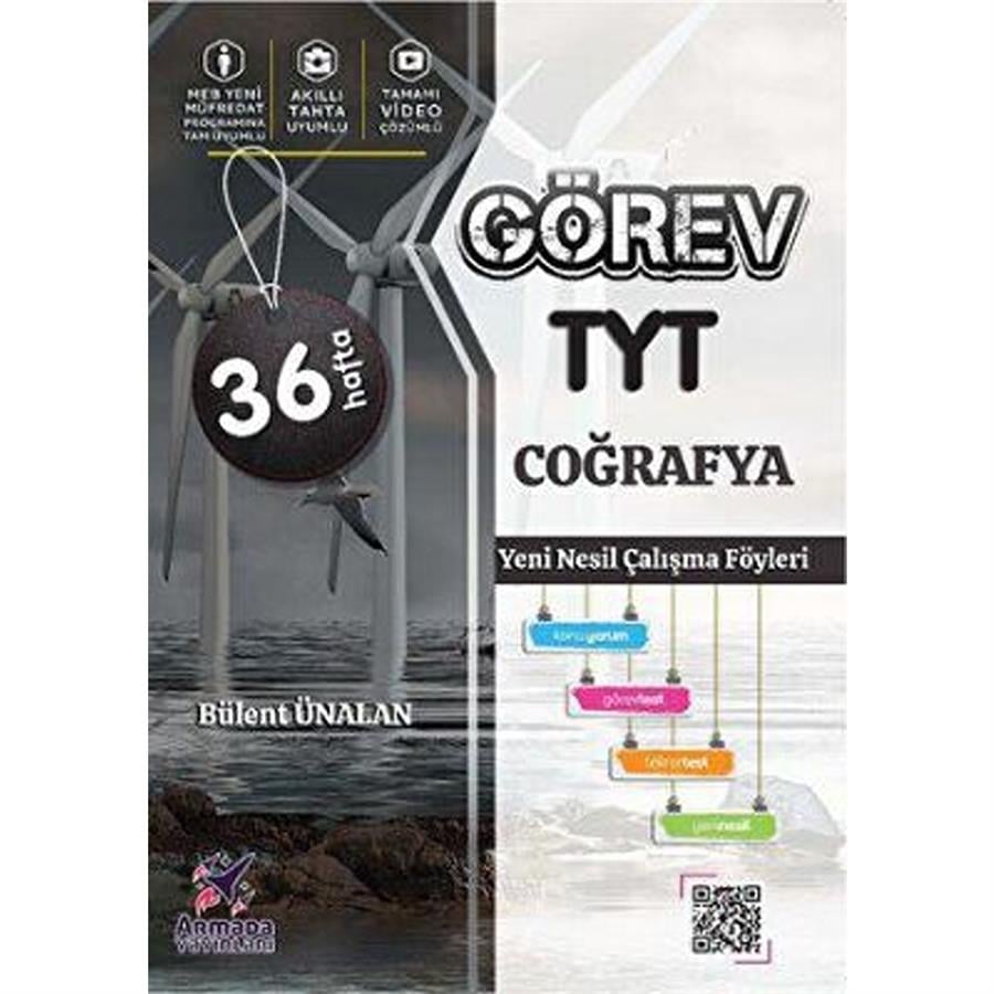 Armada Yayınları Görev TYT Coğrafya Yeni Nesil Çalışma Föyleri