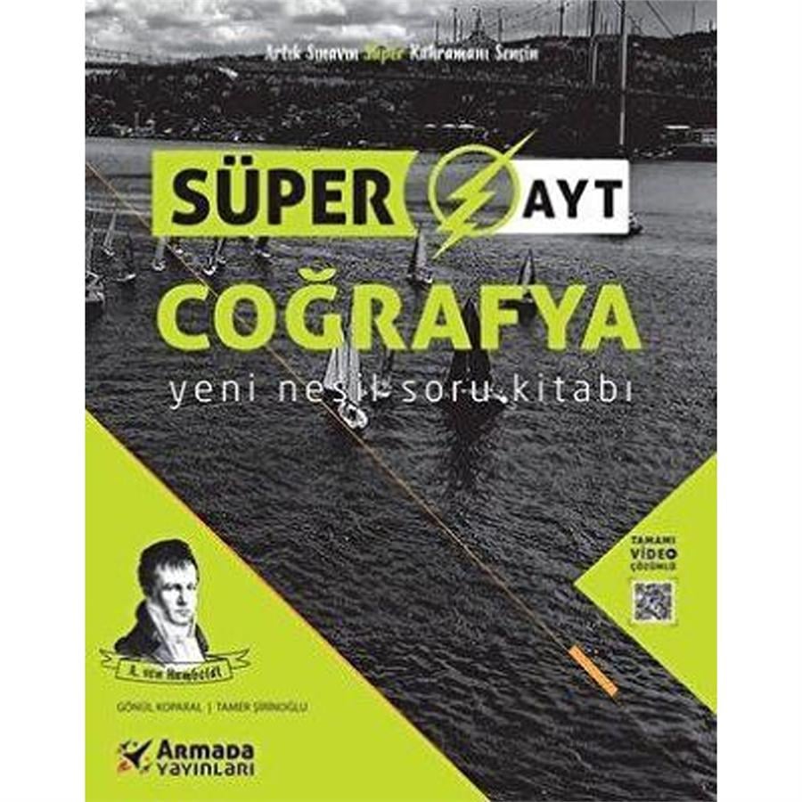 Armada Yayınları YKS AYT Coğrafya Süper Soru Kitabı Yeni Nesil