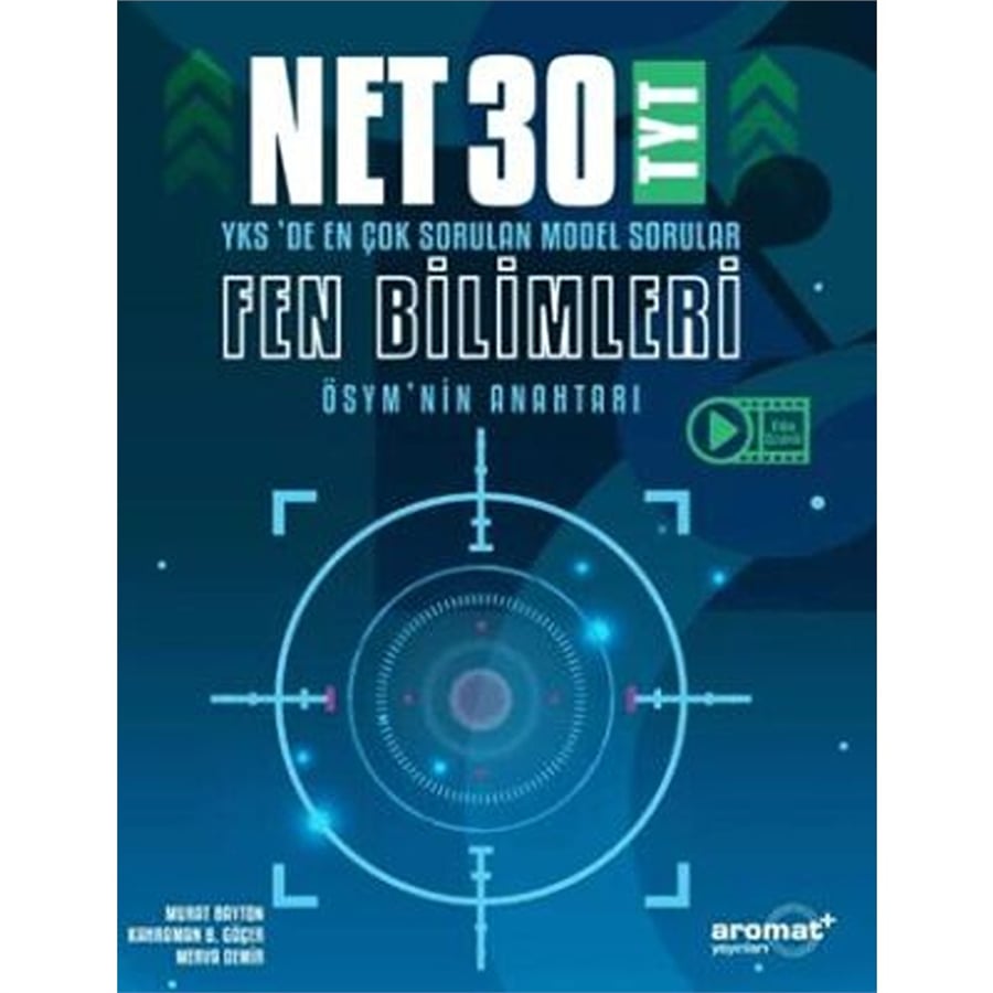 Aromat Yayınları TYT Fen Bilimleri 30 Net Model Sorular Soru Bankası