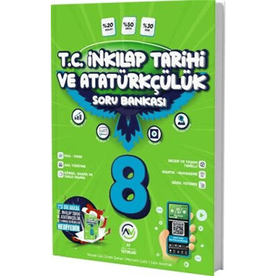 AV Yayınları 8. Sınıf İnkılap Tarihi ve Atatürkçülük Soru Bankası