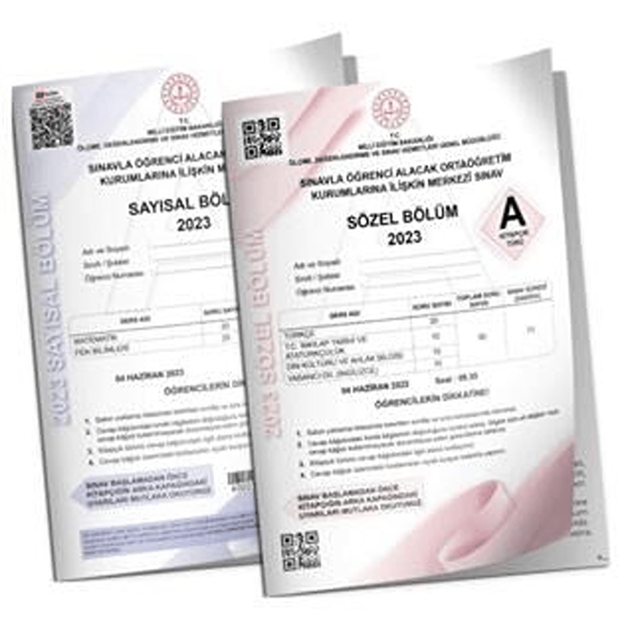 AV Yayınları 8. Sınıf AV LGS Tıpkı Basım 2023 Çıkmış Soru Denemesi SAY-SÖZ