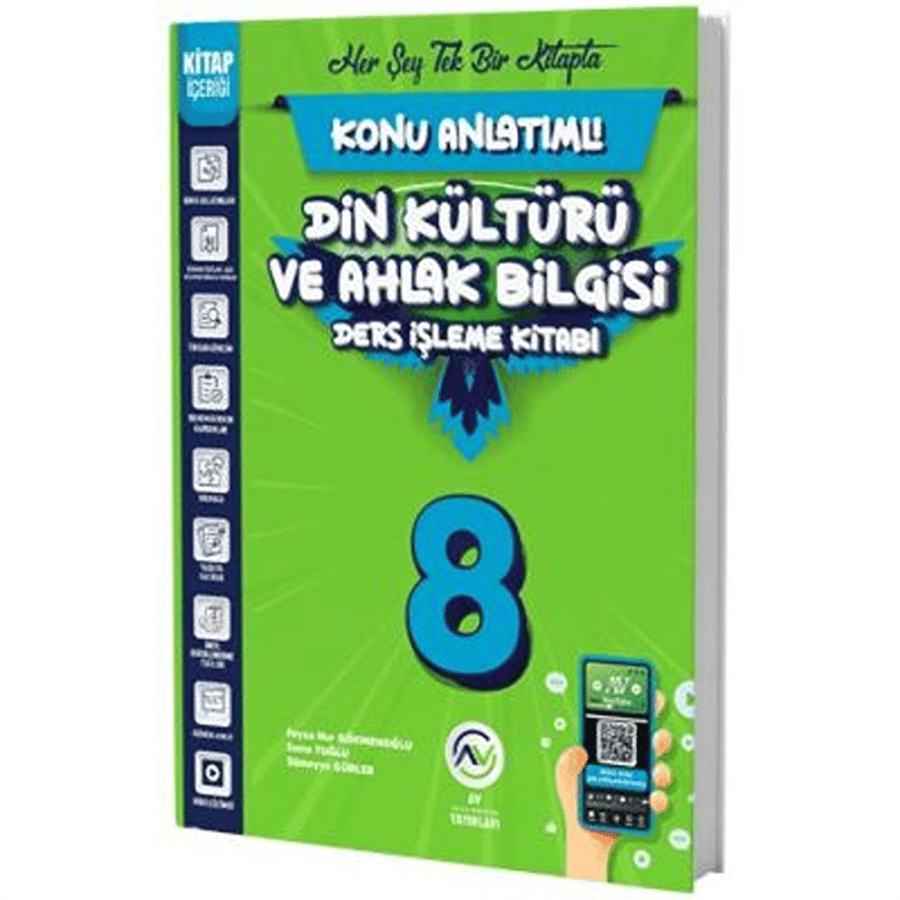 AV Yayınları 8. Sınıf Din Kültürü ve Ahlak Bilgisi Ders İşleme Kitabı