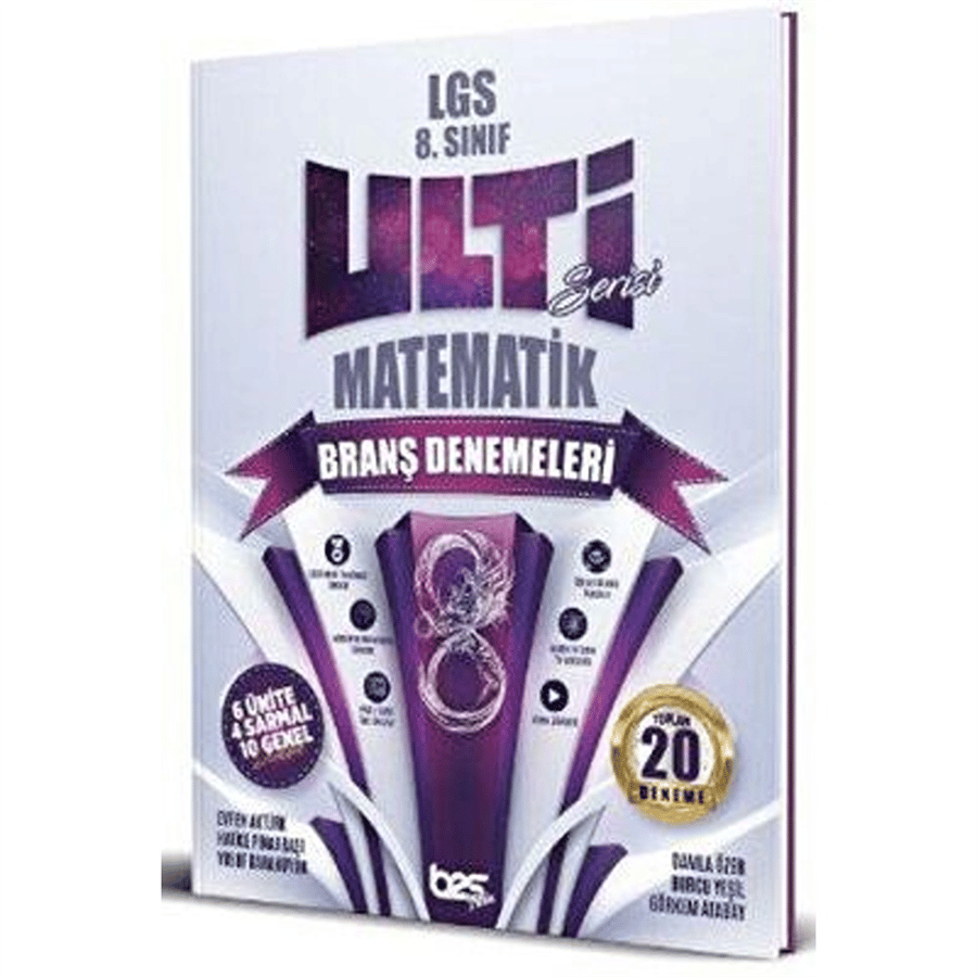 Bes Yayınları 8.Sınıf Matematik Branş Denemeleri