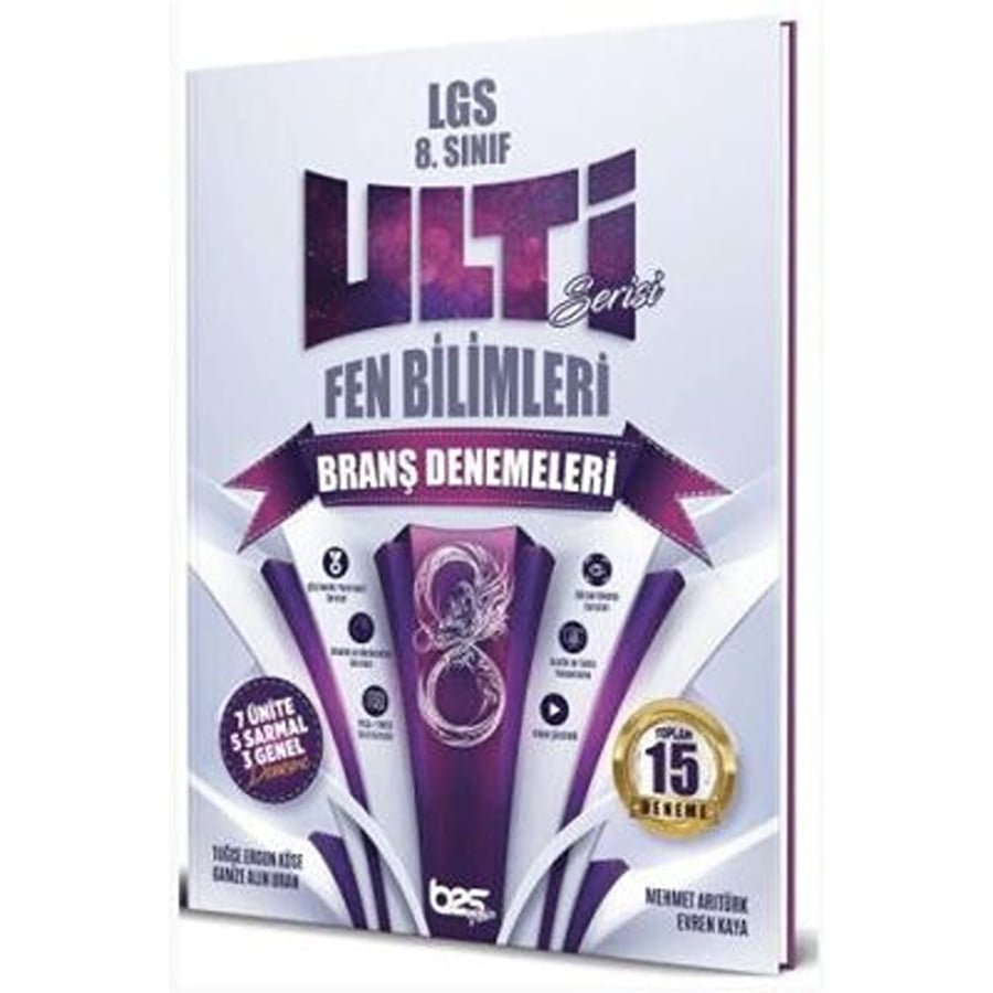 Bes Yayınları LGS 8. Sınıf Fen Bilimleri Ulti Serisi Denemeleri
