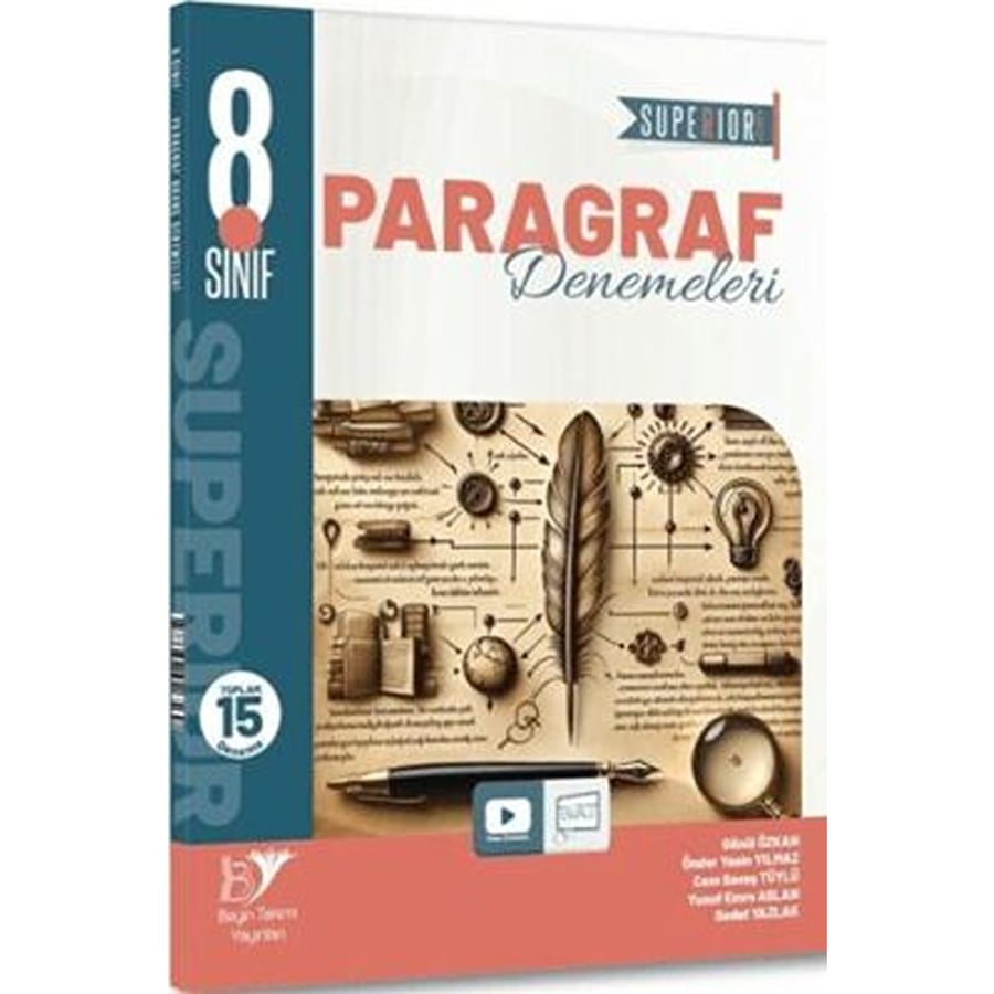 Beyin Takımı Yayınları 8. Sınıf LGS Paragraf Superıor 15 li Deneme
