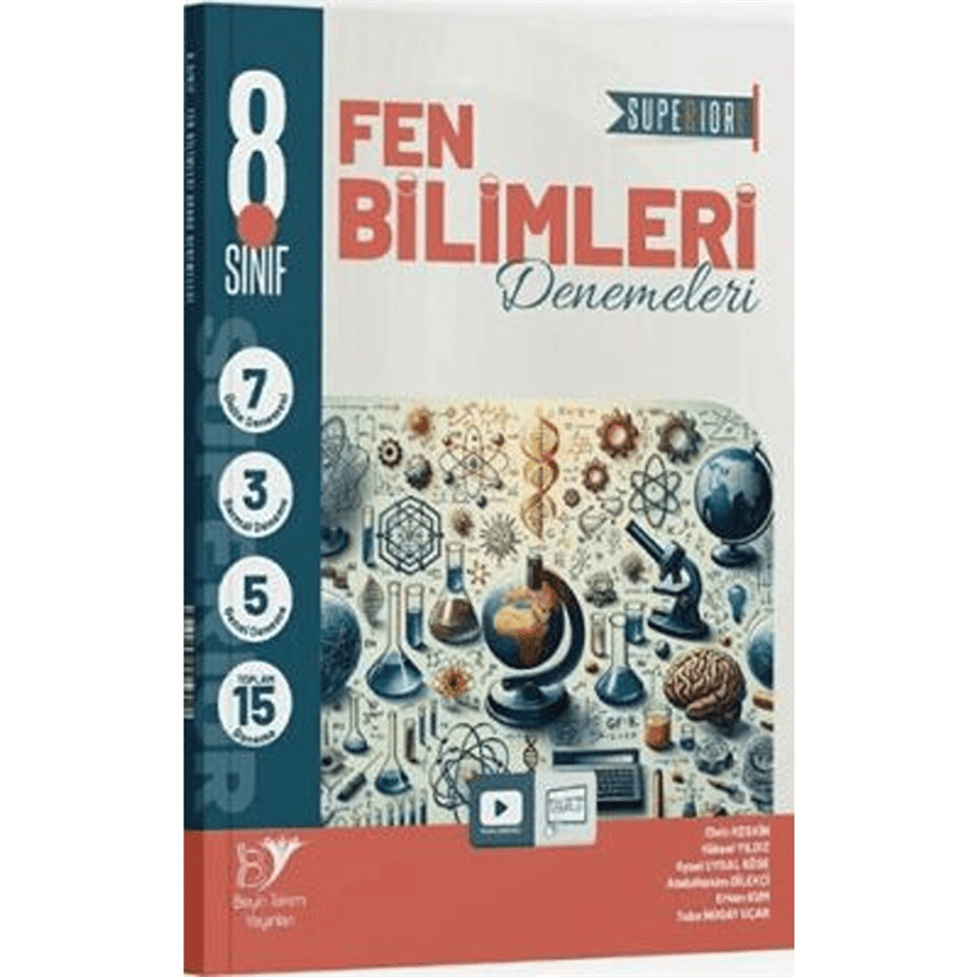Beyin Takımı Yayınları 8. Sınıf LGS Fen Bilimleri Superıor 15 li Deneme