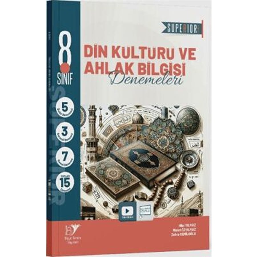 Beyin Takımı Yayınları 8. Sınıf LGS Din Kültürü ve Ahlak Bilgisi Superıor 15 li Deneme