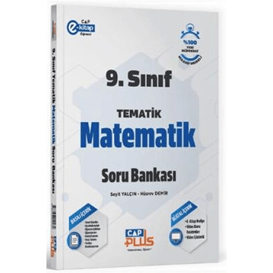 Çap Yayınları 2025 9. Sınıf Tematik Matematik Soru Bankası
