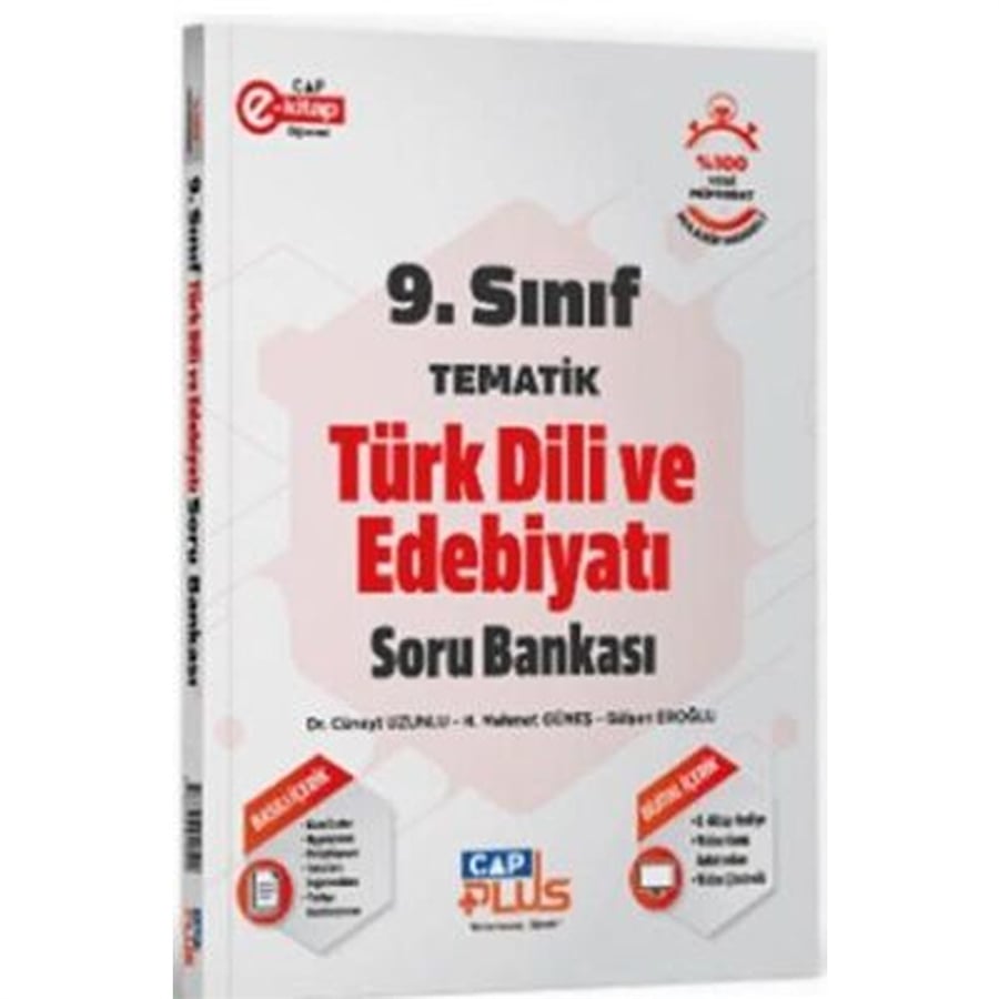 Çap Yayınları 9. Sınıf Türk Dili ve Edebiyatı Tematik Plus Soru Bankası