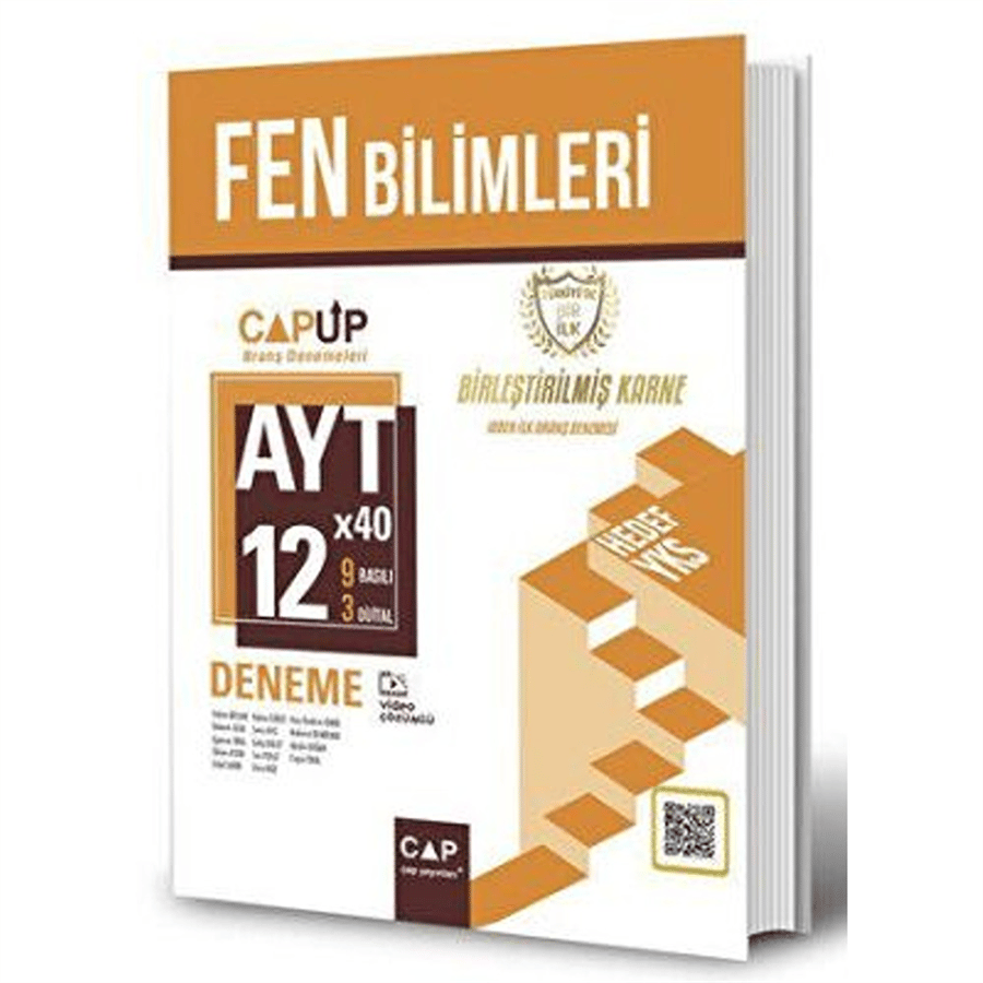 Çap Yayınları AYT Fen Bilimleri 12 X 40 Up Deneme