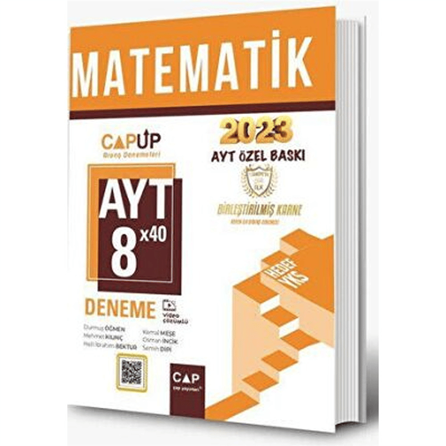 Çap Yayınları AYT Matematik 8 X 40 Up Deneme Özel Baskı