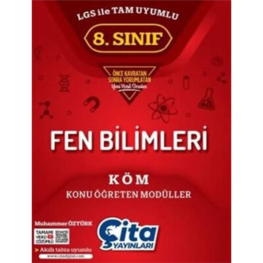 Çita Yayınları 8. Sınıf Fen Bilimleri Konu Öğreten Modülleri