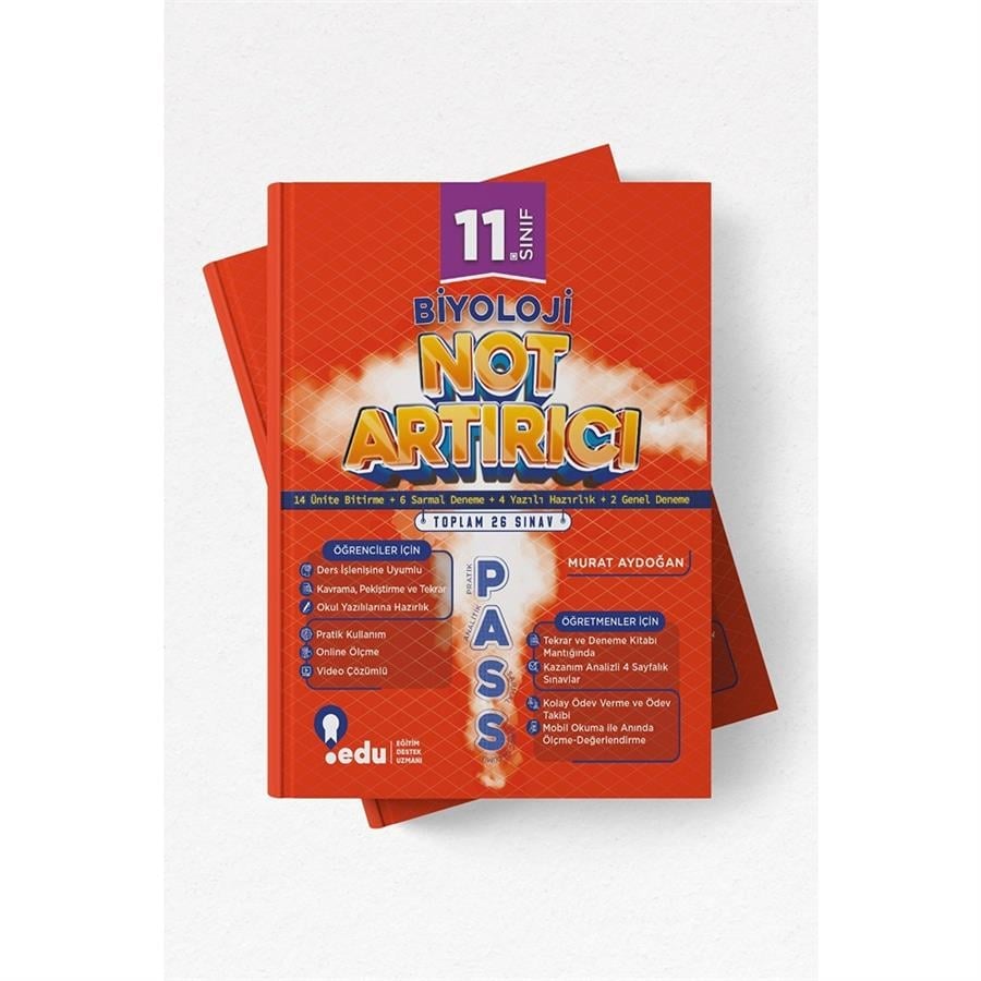 Edu Yayınları 11.Sınıf Biyoloji PASS Not Artırıcı