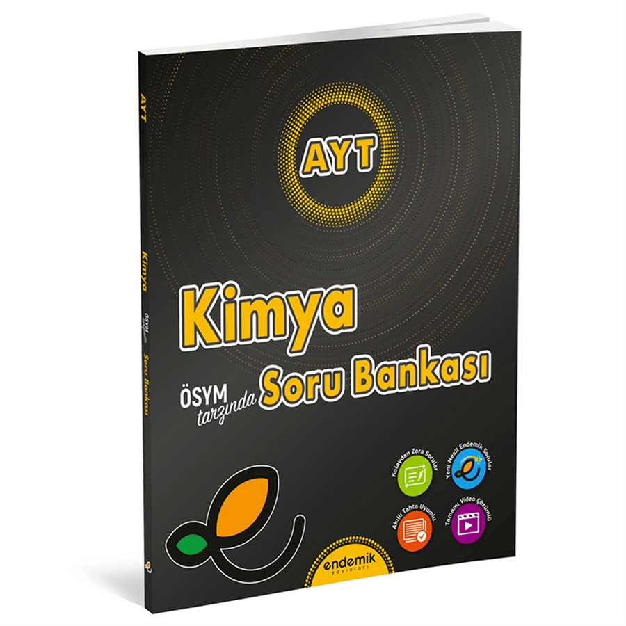 Endemik Yayınları AYT Kimya Soru Bankası- Yeni