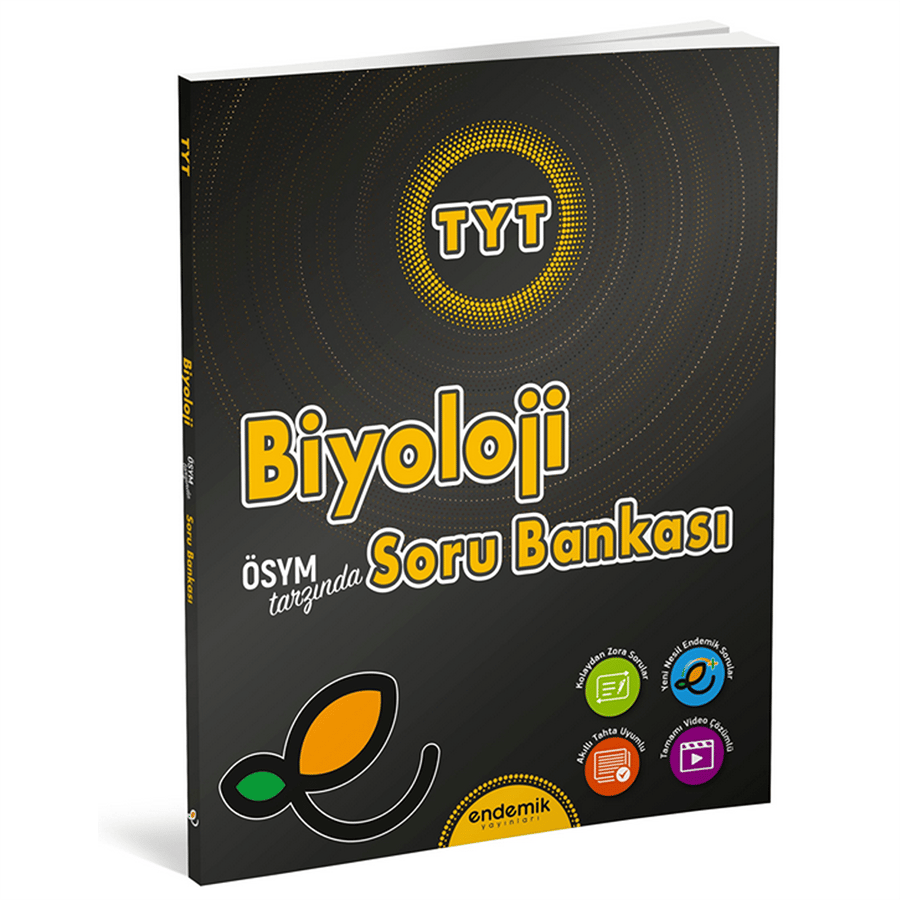 Endemik Yayınları TYT Biyoloji Soru Bankası- Yeni