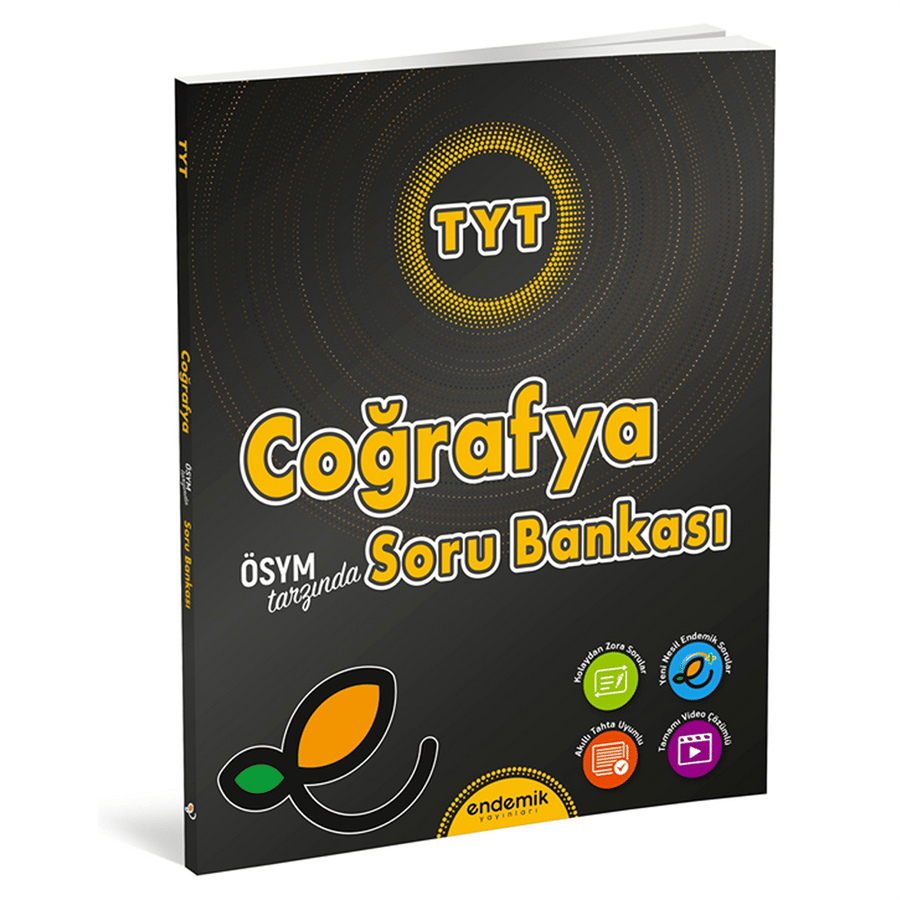 Endemik Yayınları TYT Coğrafya Soru Bankas- Yeni