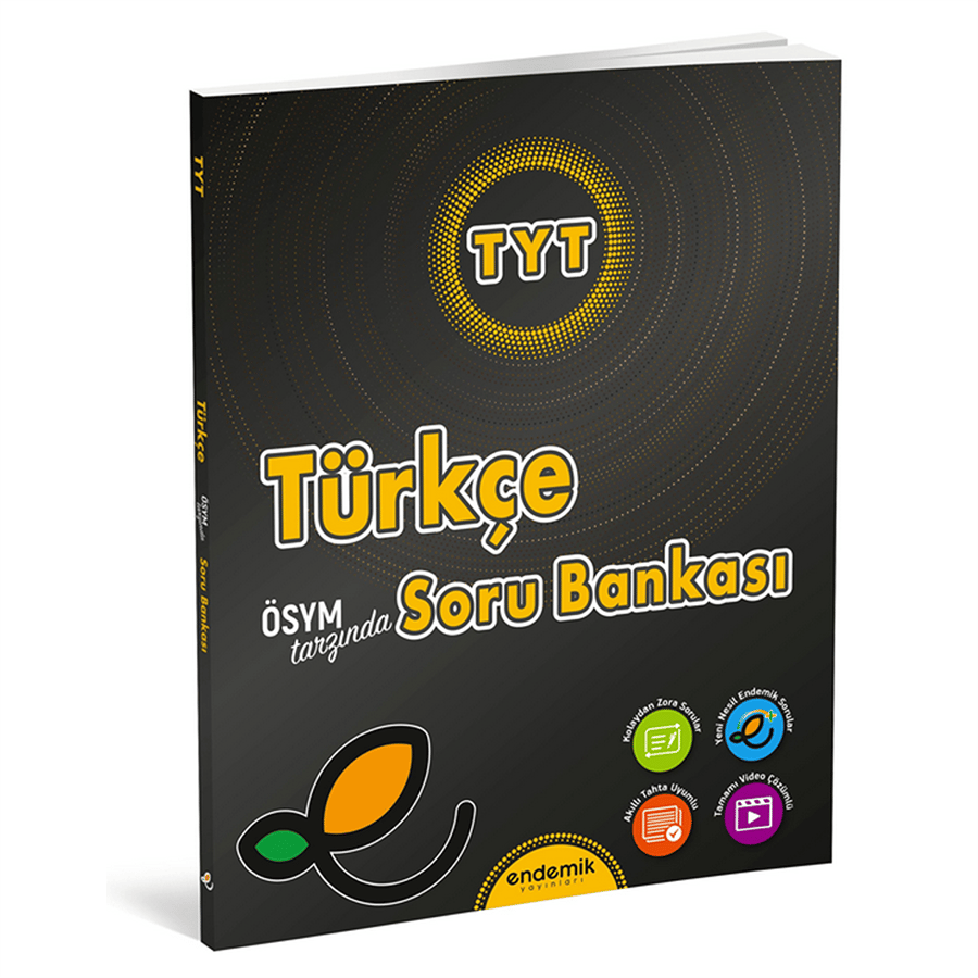 Endemik Yayınları TYT Türkçe Soru Bankası - Yeni