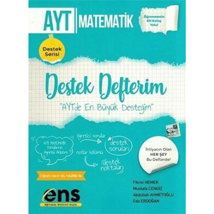 ENS Yayınları AYT Matematik Destek Defterim