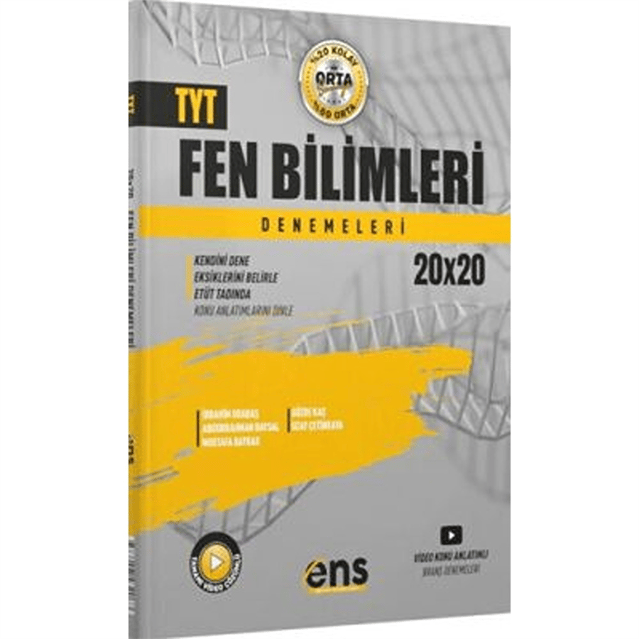 ENS Yayınları TYT Fen Bilimleri 20x20 Denemeleri