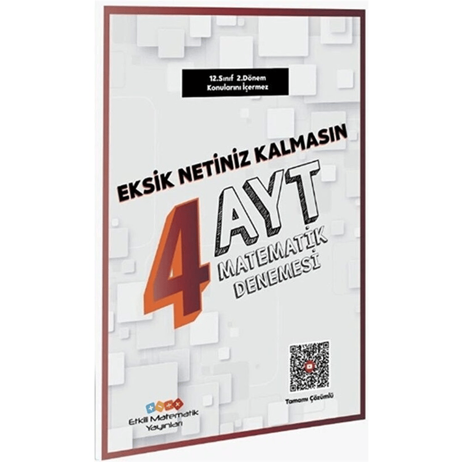 Etkili Matematik Yayınları AYT Matematik 4 Deneme