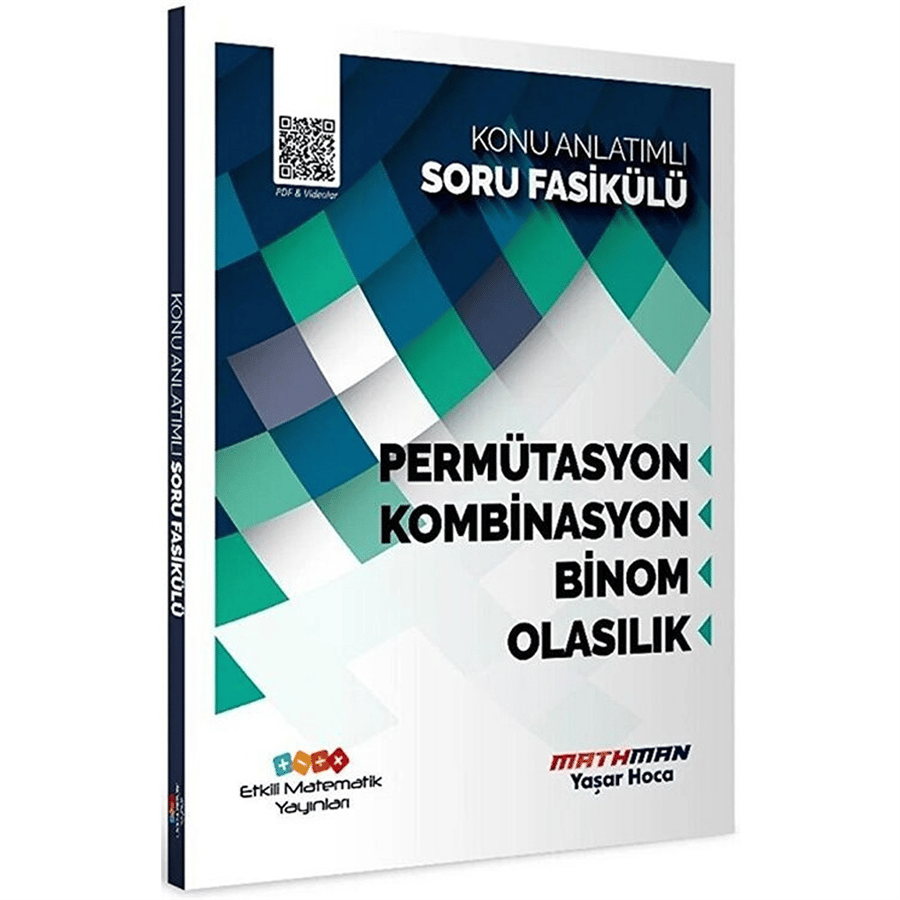Etkili Matematik Yayınları AYT Matematik Permütasyon Kombinasyon Binom ve Olasılık Konu Anlatımlı Soru Fasikülü