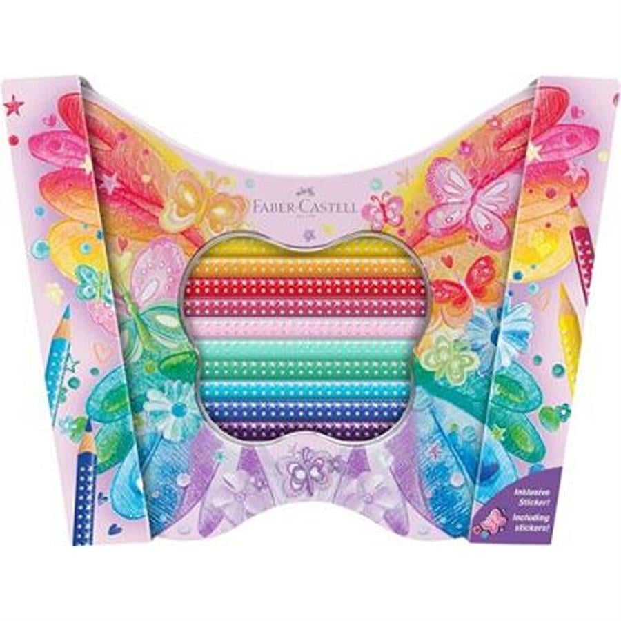 Faber-Castell Sparkle Boya Kalemi Kelebek 20Li