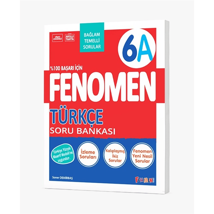 Fenomen 6. Sınıf Türkçe A Soru Bankası