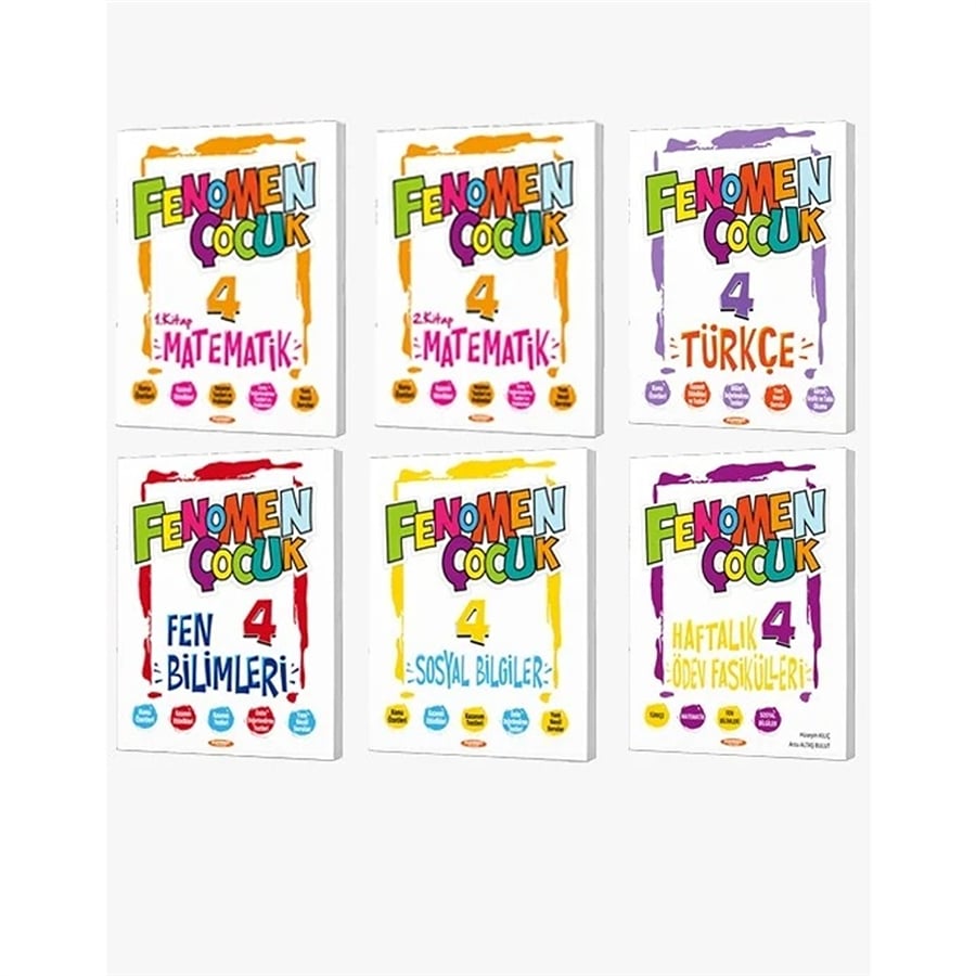Fenomen Çocuk 4. Sınıf Set (6 Kitap)