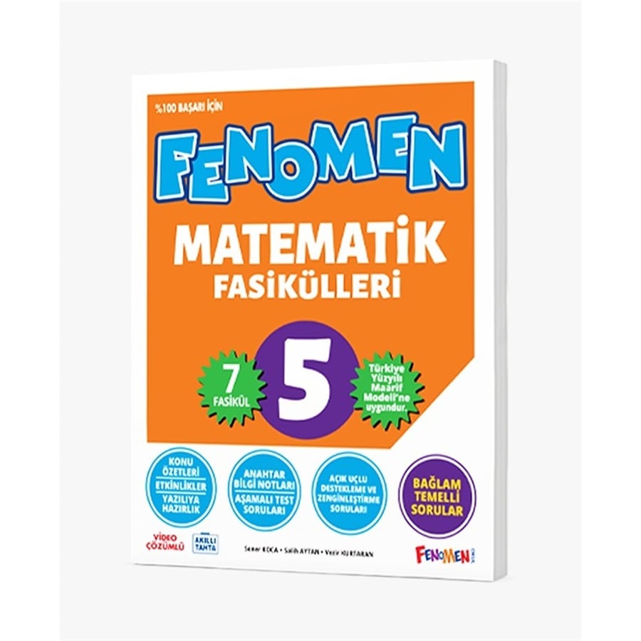 Fenomen Yayıncılık 5. Sınıf Matematik Fasikülleri (2026-2027 Güncel Baskı)