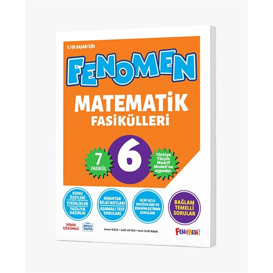Fenomen Yayıncılık 6. Sınıf Matematik Fasikülleri (Toplam 6 Fasikül) (2026-2027 Güncel Baskı)