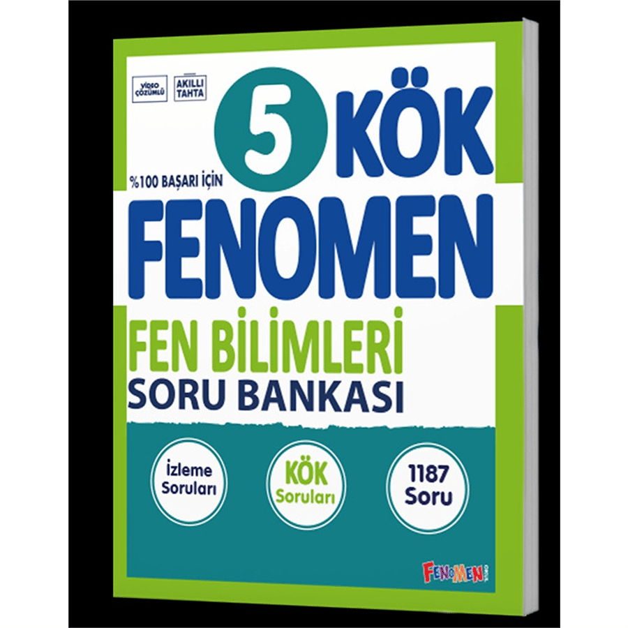 Fenomen Yayınları 5. Sınıf Fen Bilimleri KÖK Soru Bankası