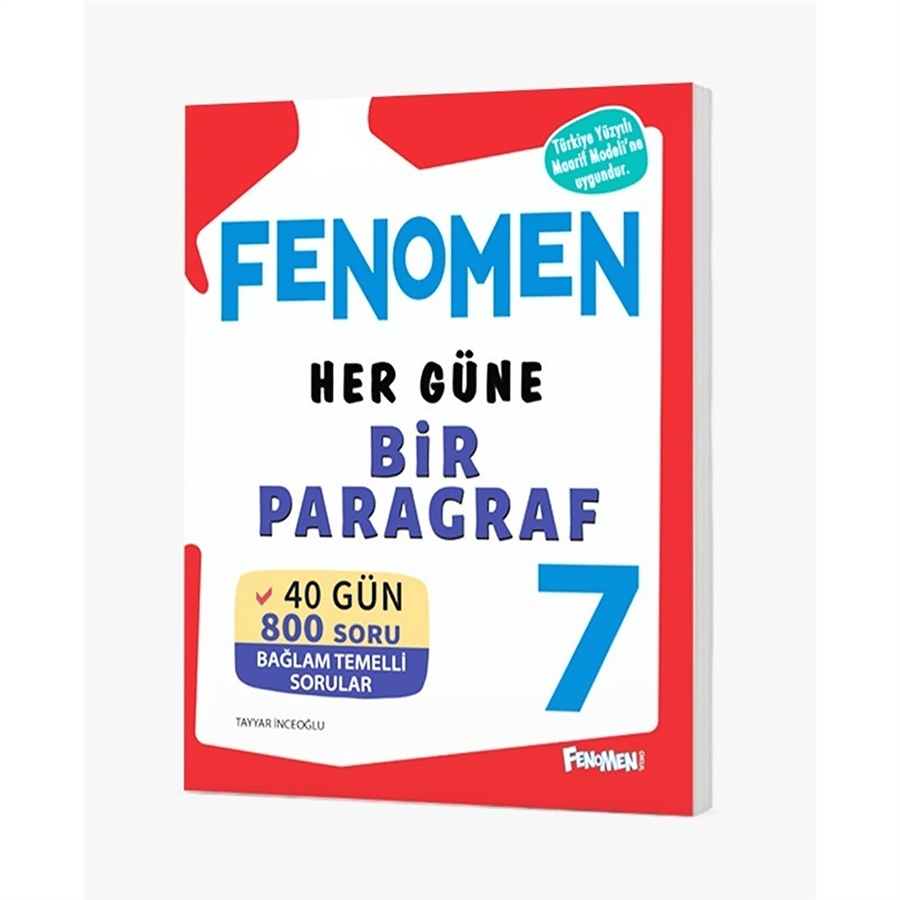 Fenomen Yayınları 7. Sınıf Her Güne Bir Paragraf (2026-2027 Güncel Baskı)