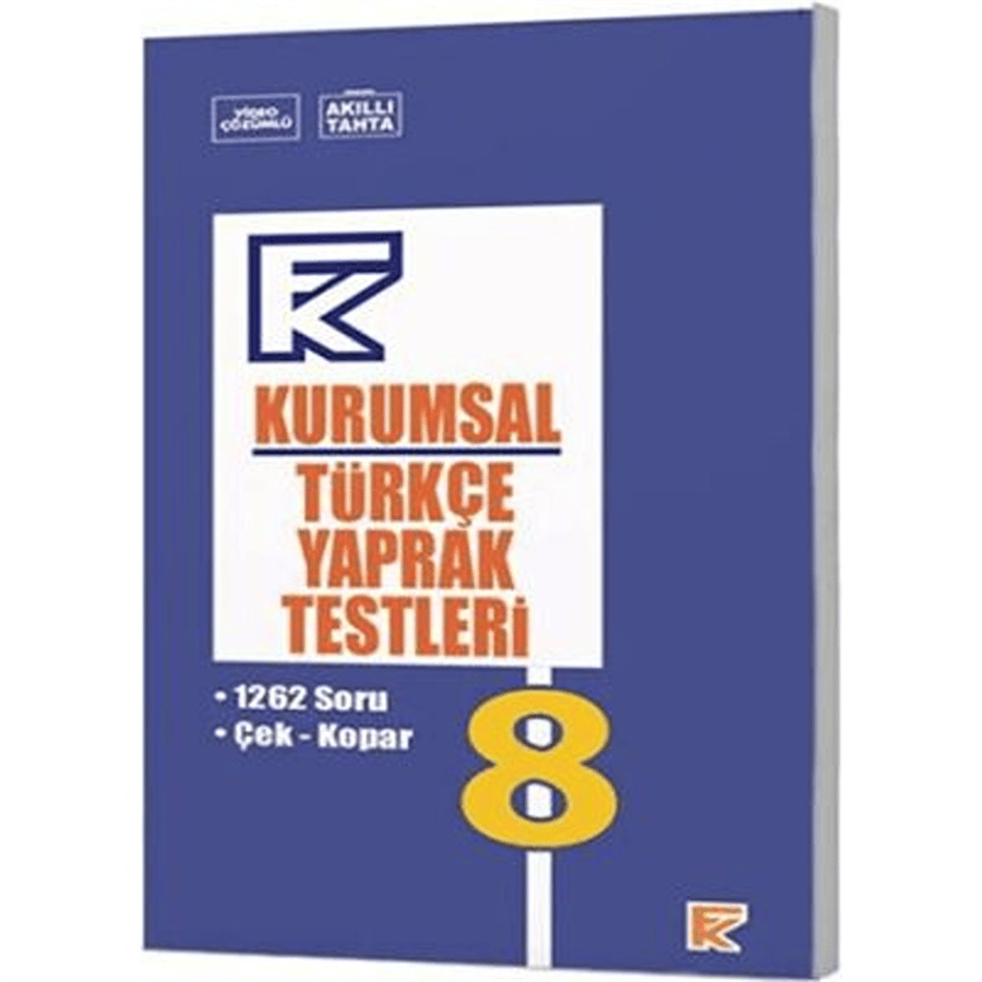 Fenomen Yayınları 8. Sınıf Türkçe Kurumsal FK Yaprak Testleri
