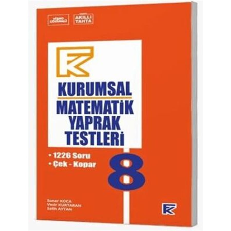 Fenomen Yayınları 8 Kurumsal Matematik Yaprak Testleri