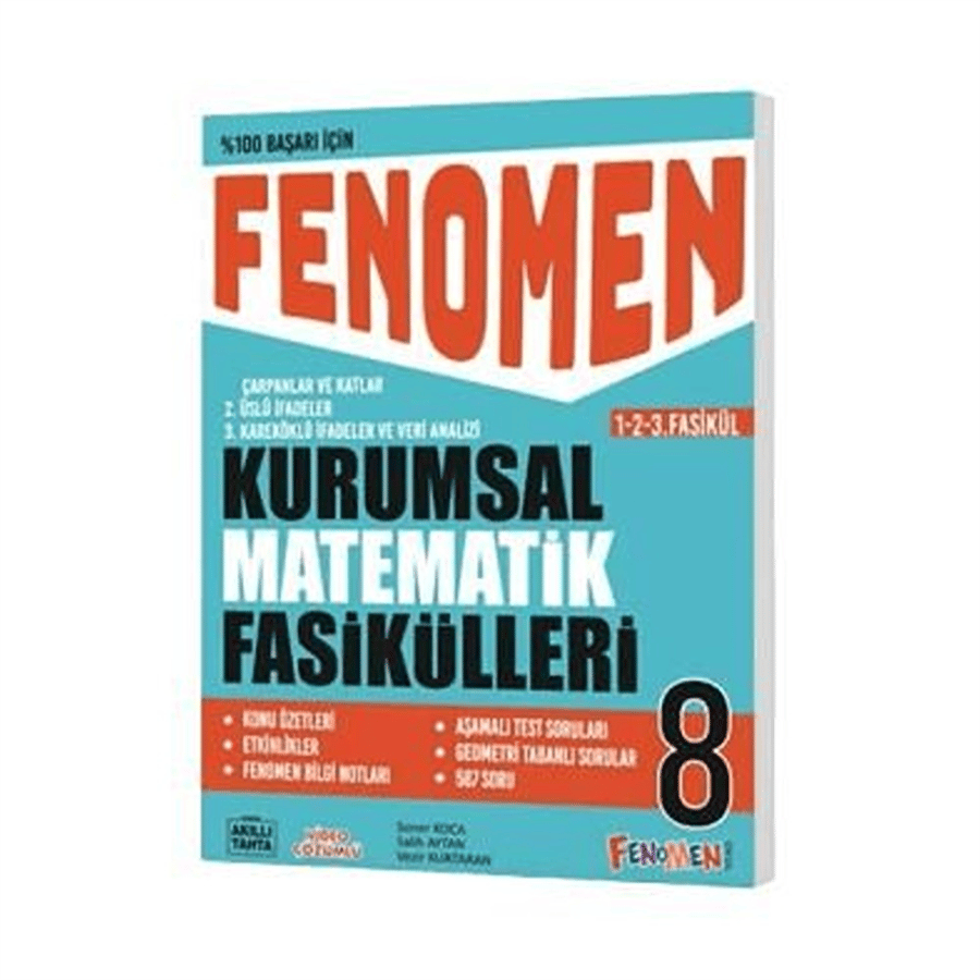 Fenomen Yayınları 8 Kurumsal Matematik Fasikülleri